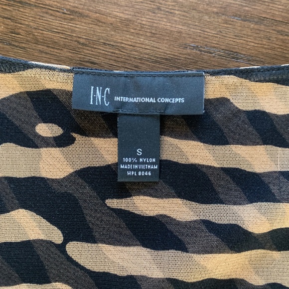 INC sheer top - Picture 2 of 5